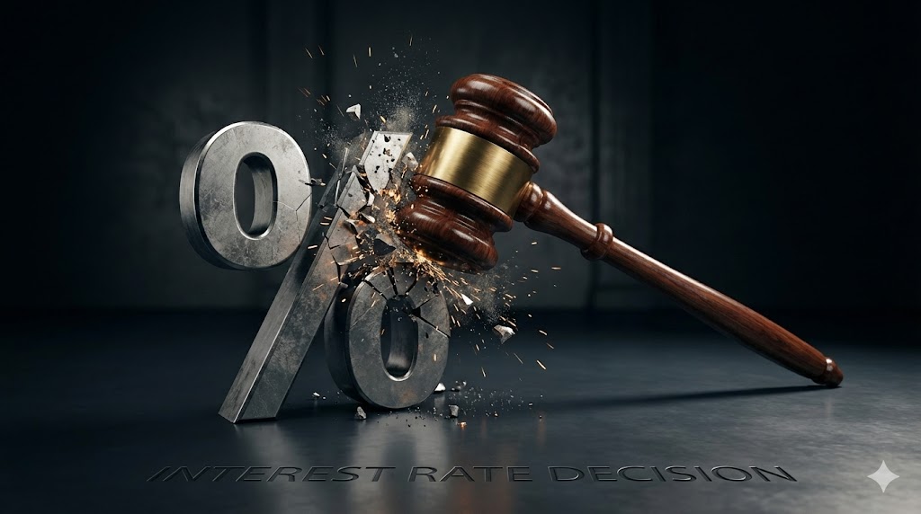 Federal Reserve Interest Rate Decision June Meeting Stock Market Image