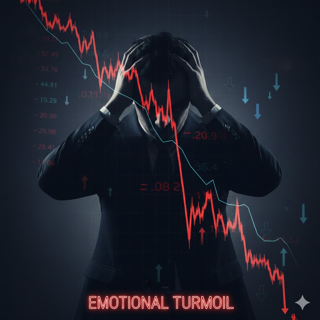 Crypto market panic and volatility bearish sentiment Stock Market Image